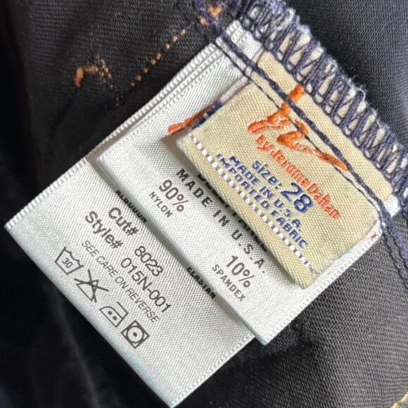 Citizens of Humanity Faye Maternity Bootcut Jeans Belly Panel 28 Hemmed 27 1/4" - Picture 7 of 9